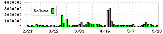 住石ホールディングス(1514)の出来高