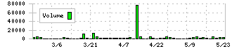 インタースペース(2122)の出来高