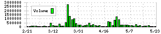 ｎｍｓホールディングス(2162)の出来高