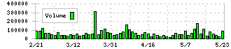 デジタルホールディングス(2389)の出来高