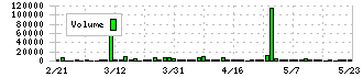 グリーンクロスホールディングス(272A)の出来高