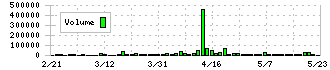 ホームポジション(2999)の出来高