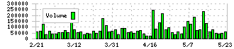 バイタルケーエスケー・ホールディングス(3151)の出来高