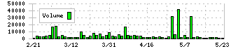 ティーライフ(3172)の出来高