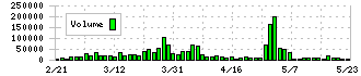 エー・ピーホールディングス(3175)の出来高