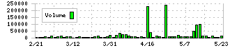 トラストホールディングス(3286)の出来高