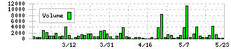 フライングガーデン(3317)の出来高