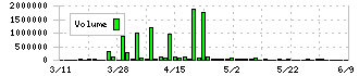 アクサスホールディングス(3536)の出来高