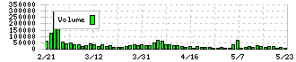 アレンザホールディングス(3546)の出来高