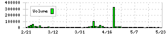 ユナイテッド＆コレクティブ(3557)の出来高