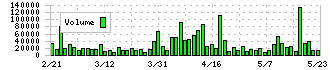 テクミラホールディングス(3627)の出来高