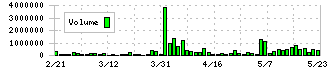 ＡＩストーム(3719)の出来高