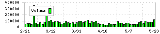 アイル(3854)の出来高