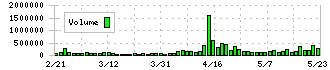 テラスカイ(3915)の出来高