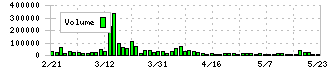 ネオジャパン(3921)の出来高