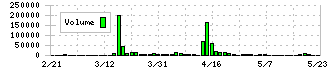 バリューゴルフ(3931)の出来高