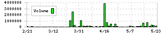 テモナ(3985)の出来高