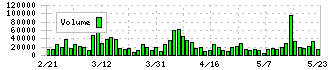 ヘッドウォータース(4011)の出来高