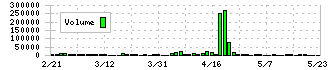 ＭＩＴホールディングス(4016)の出来高