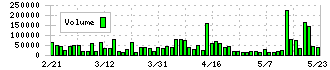 トヨクモ(4058)の出来高