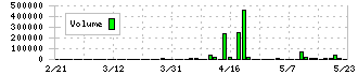 ネオマーケティング(4196)の出来高