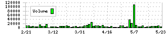 アイデミー(5577)の出来高