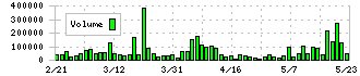 アイ・アールジャパンホールディングス(6035)の出来高
