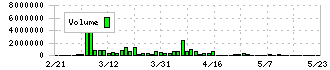 シンニッタン(6319)の出来高