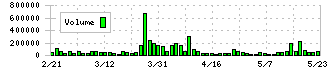 宮越ホールディングス(6620)の出来高