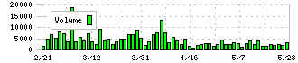 テクノメディカ(6678)の出来高