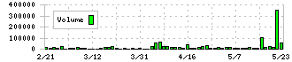 ジオマテック(6907)の出来高