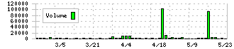 ブランディングテクノロジー(7067)の出来高