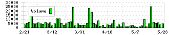 アイリックコーポレーション(7325)の出来高