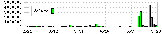 東京通信グループ(7359)の出来高