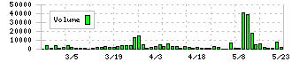 日新商事(7490)の出来高