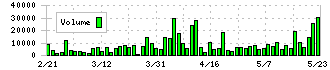 ダイコー通産(7673)の出来高