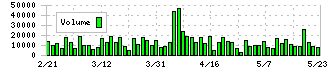ルックホールディングス(8029)の出来高
