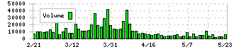 日本エコシステム(9249)の出来高