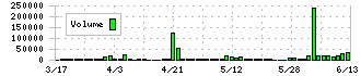 エヌジェイホールディングス(9421)の出来高