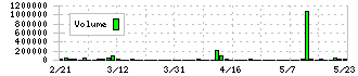 ストライダーズ(9816)の出来高