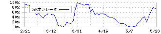 日工(6306)の%Rオシレータ