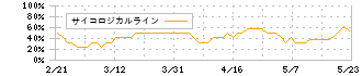 ビーグリー(3981)のサイコロジカルライン