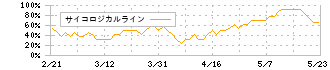 メイテックグループホールディングス(9744)のサイコロジカルライン