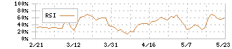 ＮＥＷ　ＡＲＴ　ＨＯＬＤＩＮＧＳ(7638)のRSI