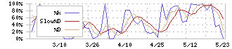 エリッツホールディングス(5533)のストキャスティクス